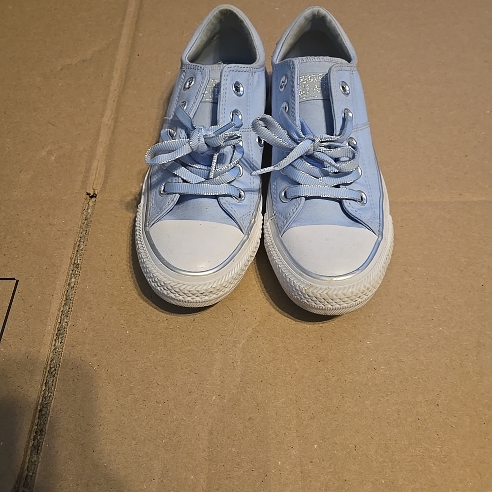 Converse Light Blue Athletic Shoes